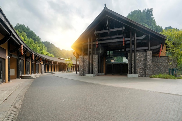 Summer resort in Chinese Countryside