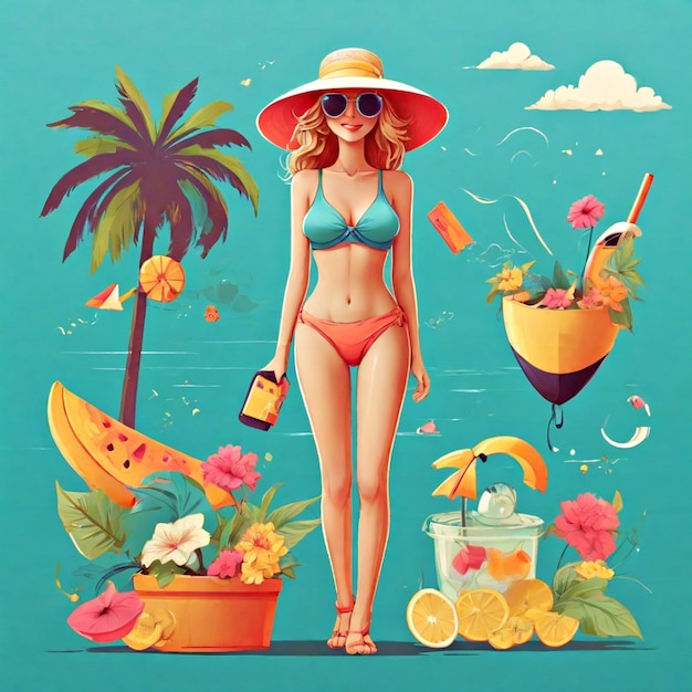 summer sale vecters