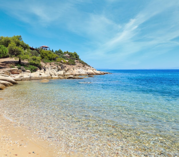 Summer Sithonia coast Chalkidiki