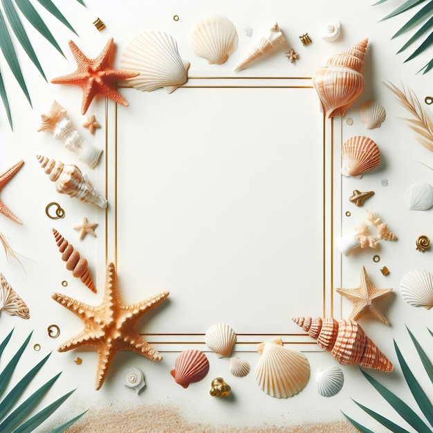 Summer theme background graphic template