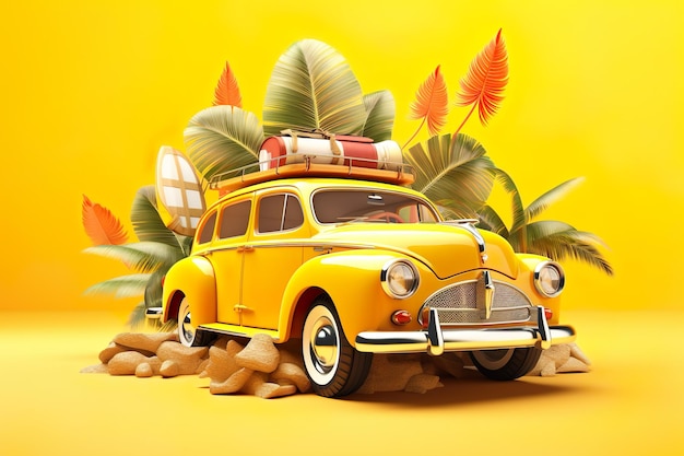 Summer travel car concept