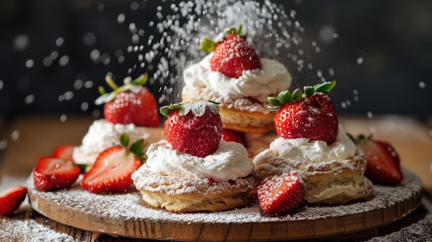 Sumptuous Strawberry Shortcake Delight