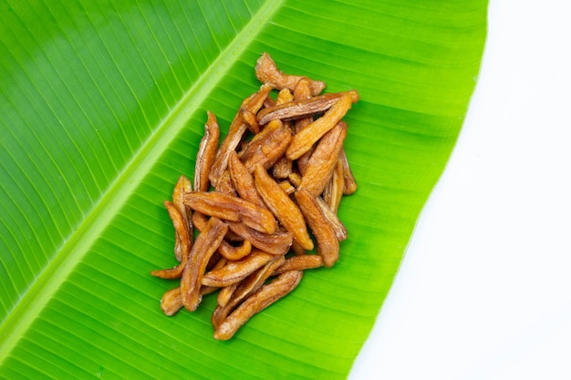 Sun dried banana Fruit snack