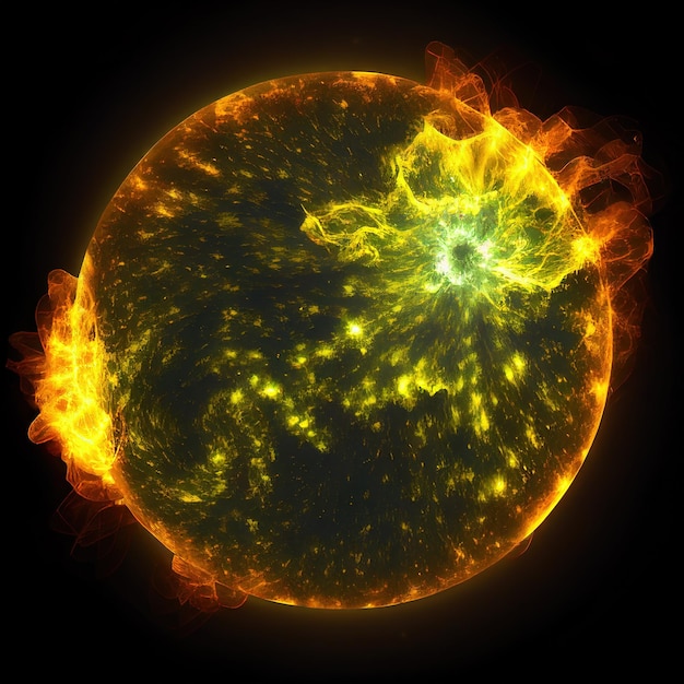 Sun in universe Generative AI