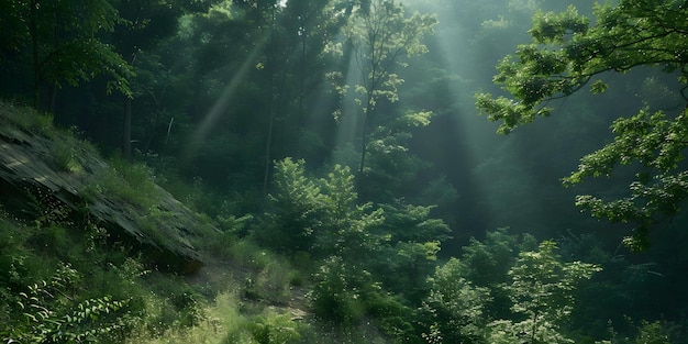 SunDappled Verdant Canopy