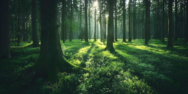 SunDappled Verdant Canopy