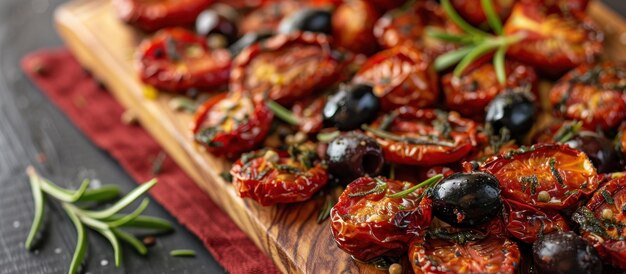 SunDried Tomatoes and Olives with Rosemary