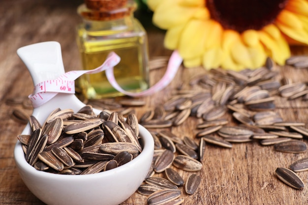 Sunflower seed and oils