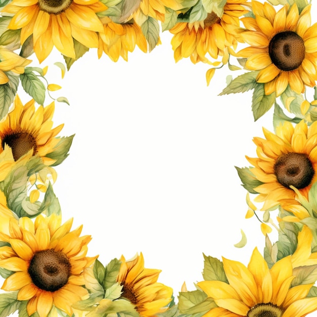 Sunflower vector art