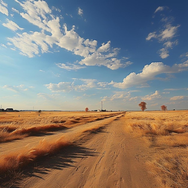 Sunkissed Panorama Sunny Landscape Photo