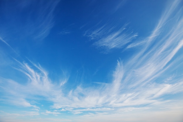 Sunny background, blue sky with white clouds, natural background.