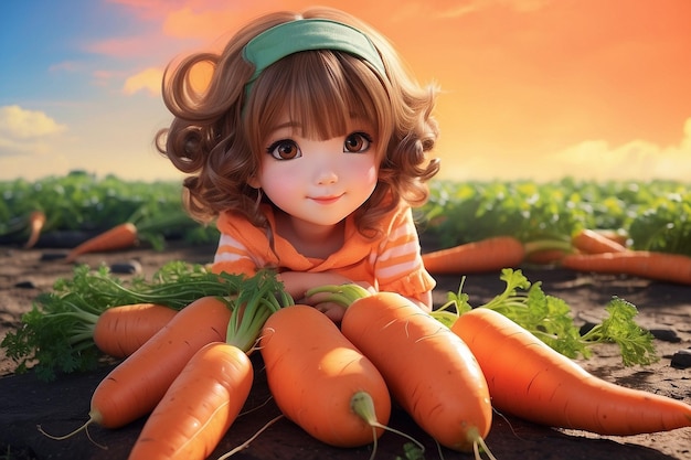 Sunny Carrot Fantasy Carrot Symphony ar