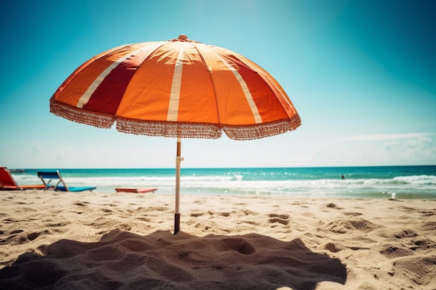 sunny day at the beach