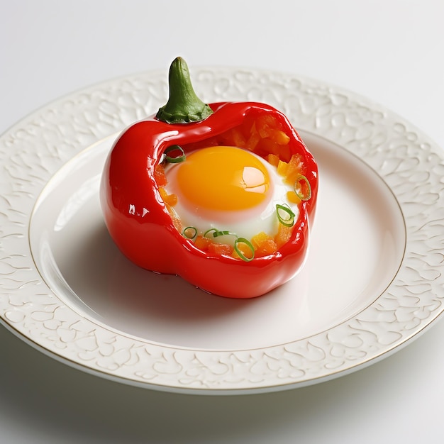 Sunny Ranch Breakfast Oxen Egg in a Pepper Ring