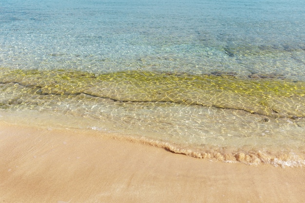 Sunny sand beach