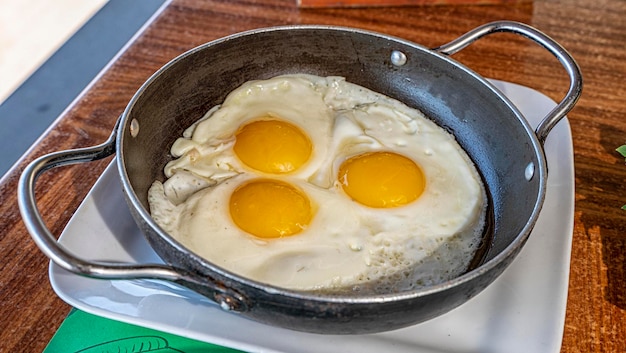 Sunny side up eggs