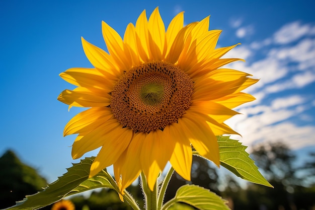 Sunny Side Up Sunflower photo