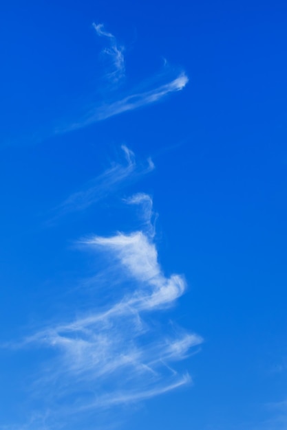 Sunny sky with clouds