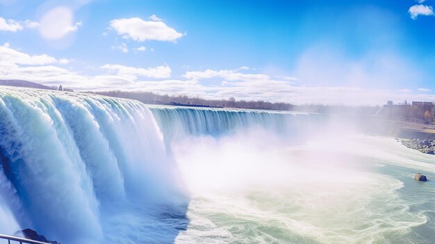 Sunny Spectacle Horseshoe Falls at Niagara