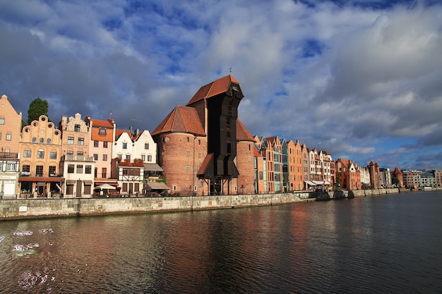 Sunrise at Gdansk in Northern Poland