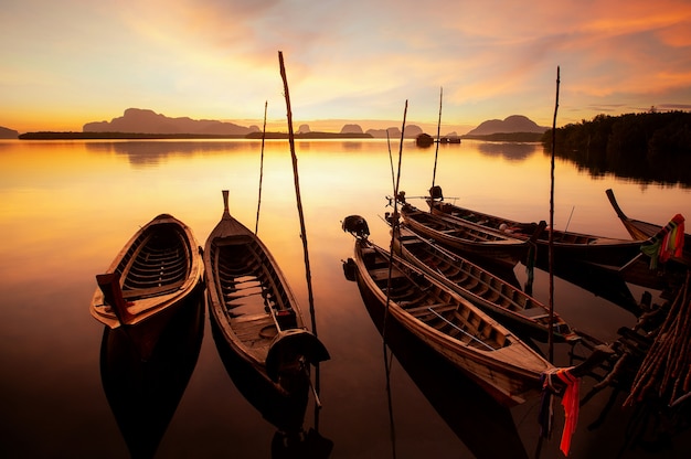 Sunrise at Sam chong tai, Phuket, Thailand