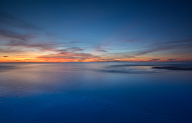 Sunrise at the sea,  Thailand