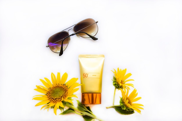 sunscreen spf50 cosmetics makeup health care for skin face