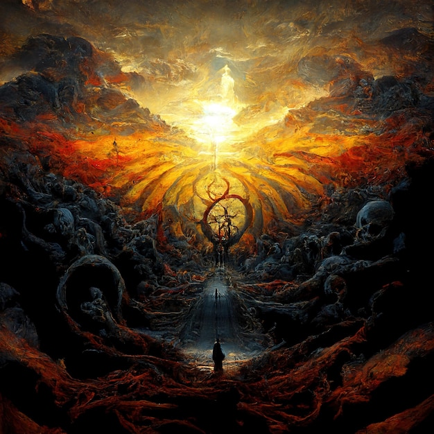 sunset, eternal, god, cycle