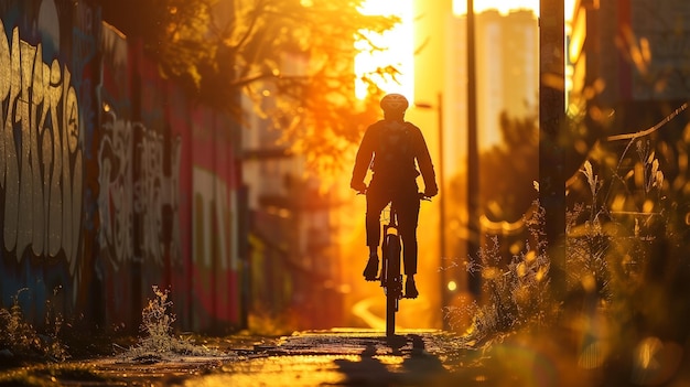 Sunset Graffiti Ride