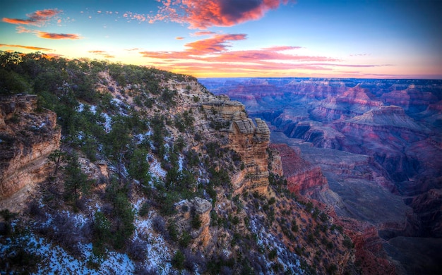 Sunset at the Grand Canyon