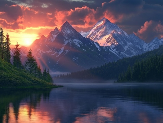 Sunset Mountain