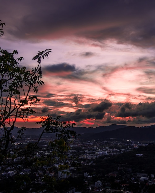 Sunset Over Phuket