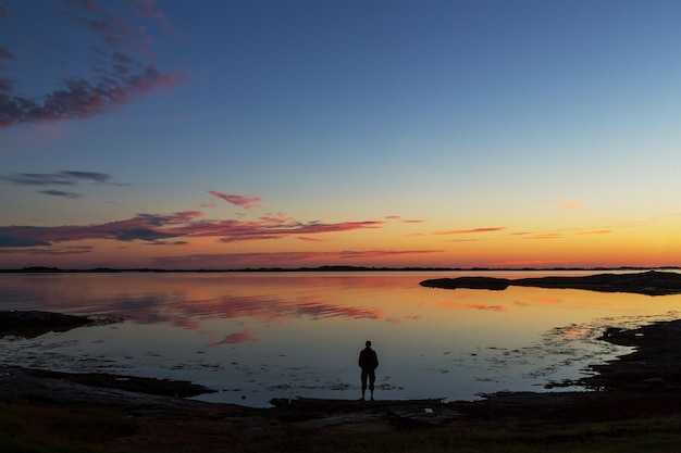 Sunset scene