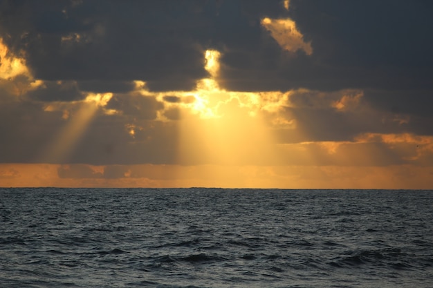 Sunset over the skies of Kokan Maharashtra 