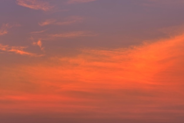 Sunset sky on evening time in summer season cloud and sky background