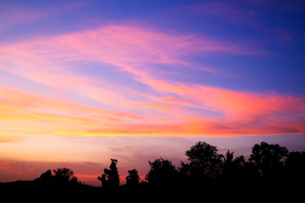 Sunset Sky Overlay Gradient Sunrise Horizon Dawn Background Gold Red Sun Cloud Landscape Skyline Beautiful Evening Warm Light Sunshine Scenic Yellow Oragne Red Sunlight Summer Spring Backdrop Travel