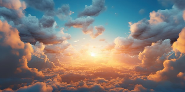 sunset sky with clouds background sunrise sky with clouds background