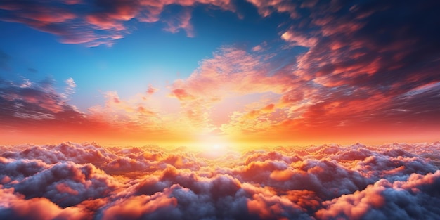 sunset sky with clouds background sunrise sky with clouds background