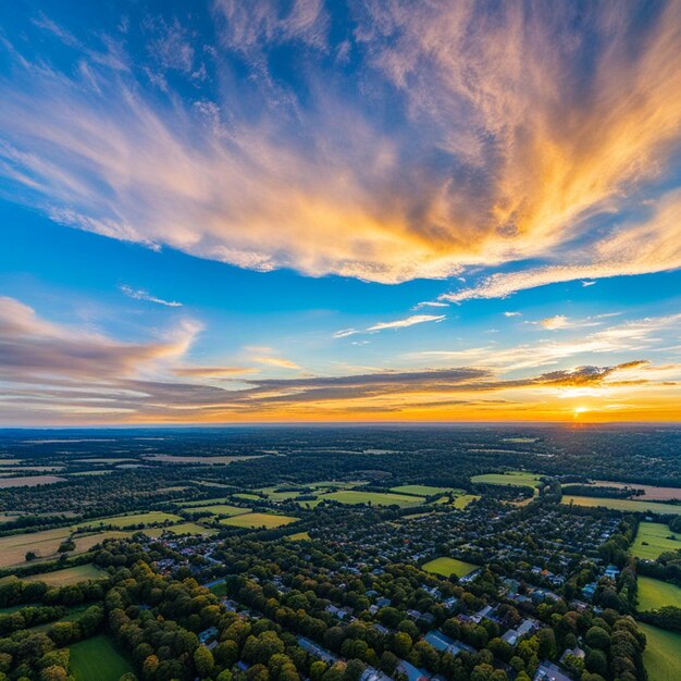 Photo sunset sunrise sky clouds sun