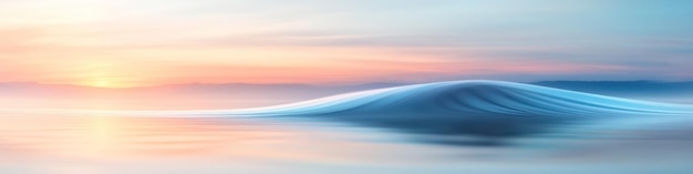 Photo sunset on the water with a boat in the foreground