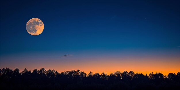 Photo a sunset with a tree in the foreground and a sunset in the background