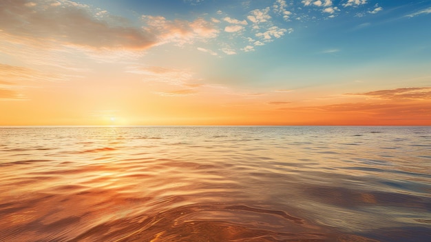 Sunsunrise water sunset ocean landscape