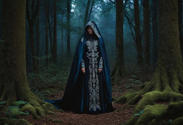 Supernatural Figure in Cimmerian Forest