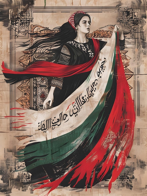 Support for Palestine Download Powerful Images of the Free Palestine Flag in Arabic and English