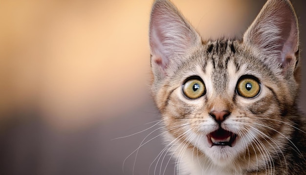 Suprised cat surprised animal looking surprised