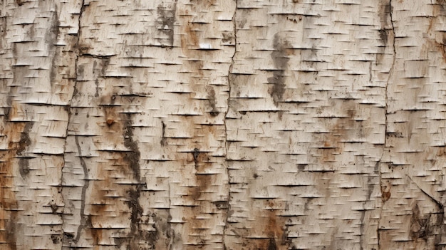 Surface birch tree bark