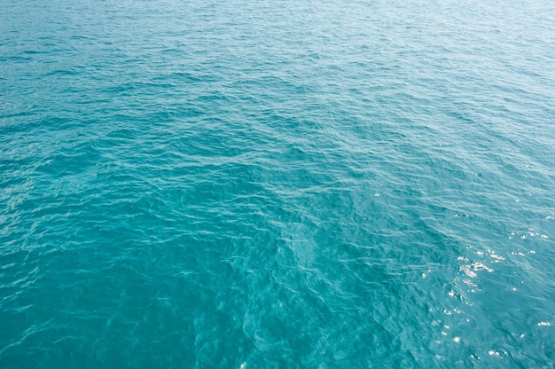 Surface of sea on sunny summer day