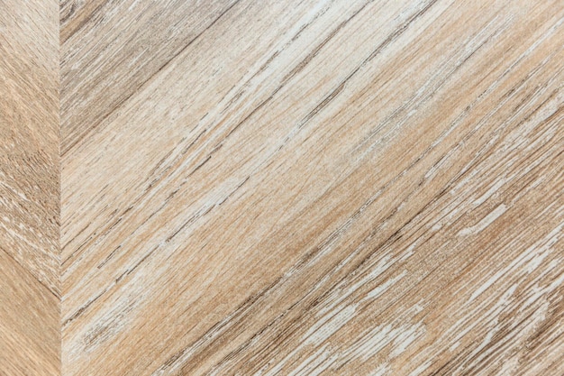 Surface and texture of a light wooden floor Decor and interior design Closeup Space for text