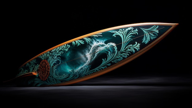 Photo surfboard_elegance_olympic_surfing