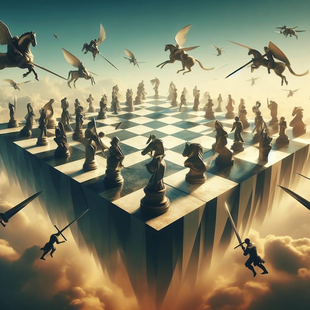 Surreal Chess Warfare